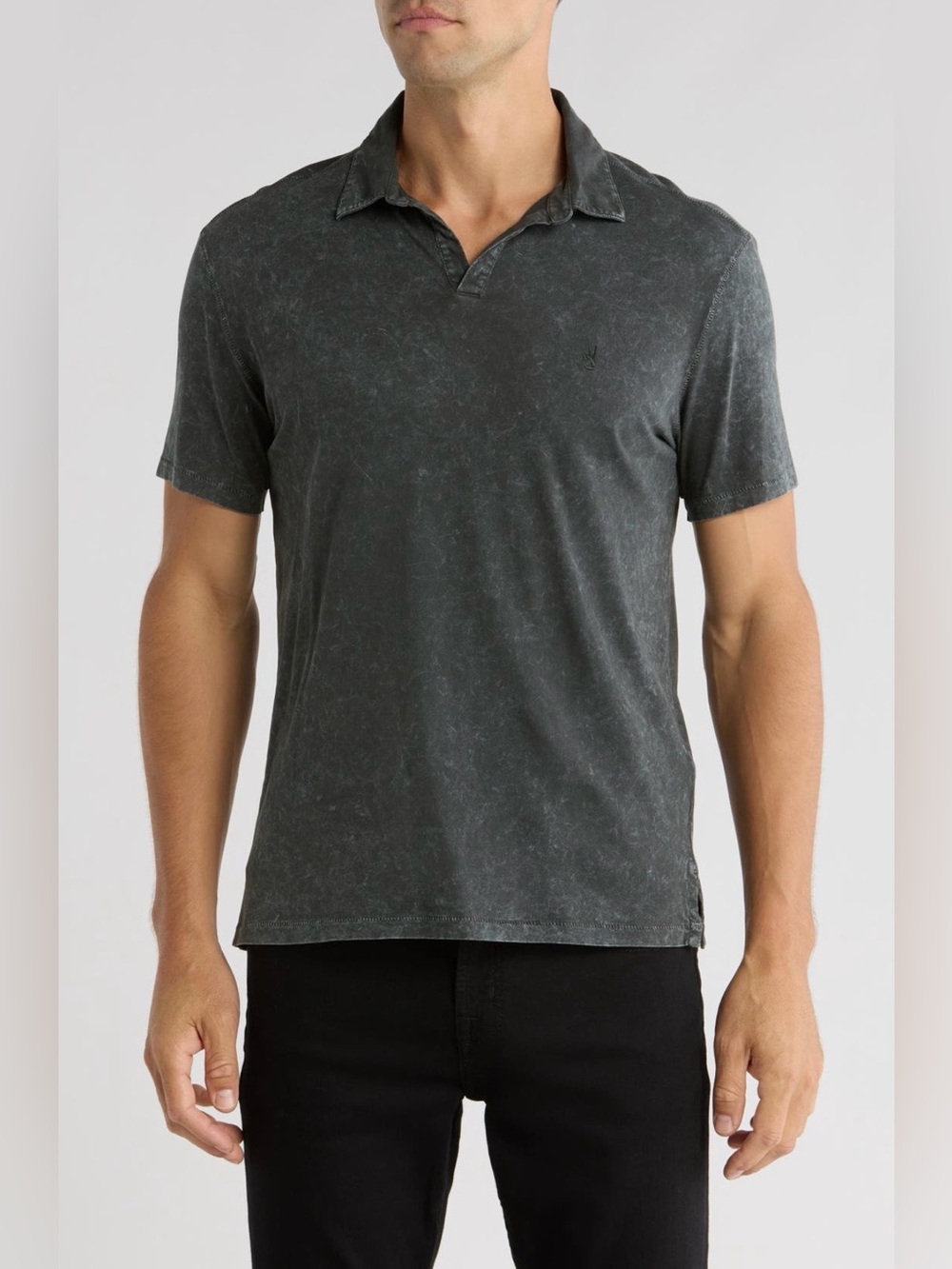 John Varvatos Bodhi short sleeve polo